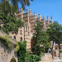 Cathedral of Palma de Mallorca at noon
